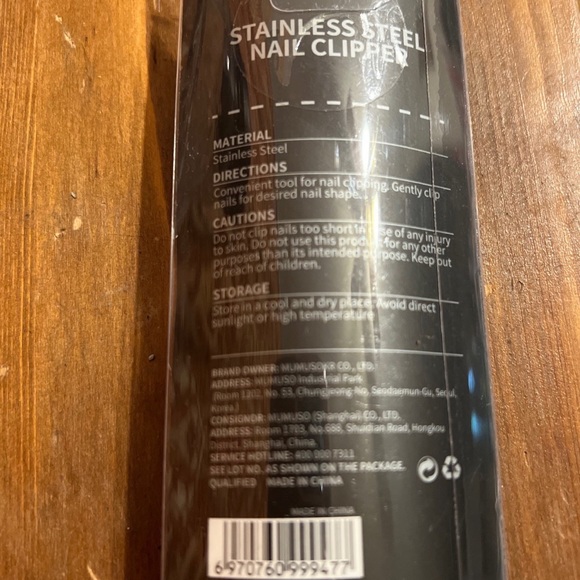 Mumuso Stainless Steel Nail Clipper - Picture 4 of 5